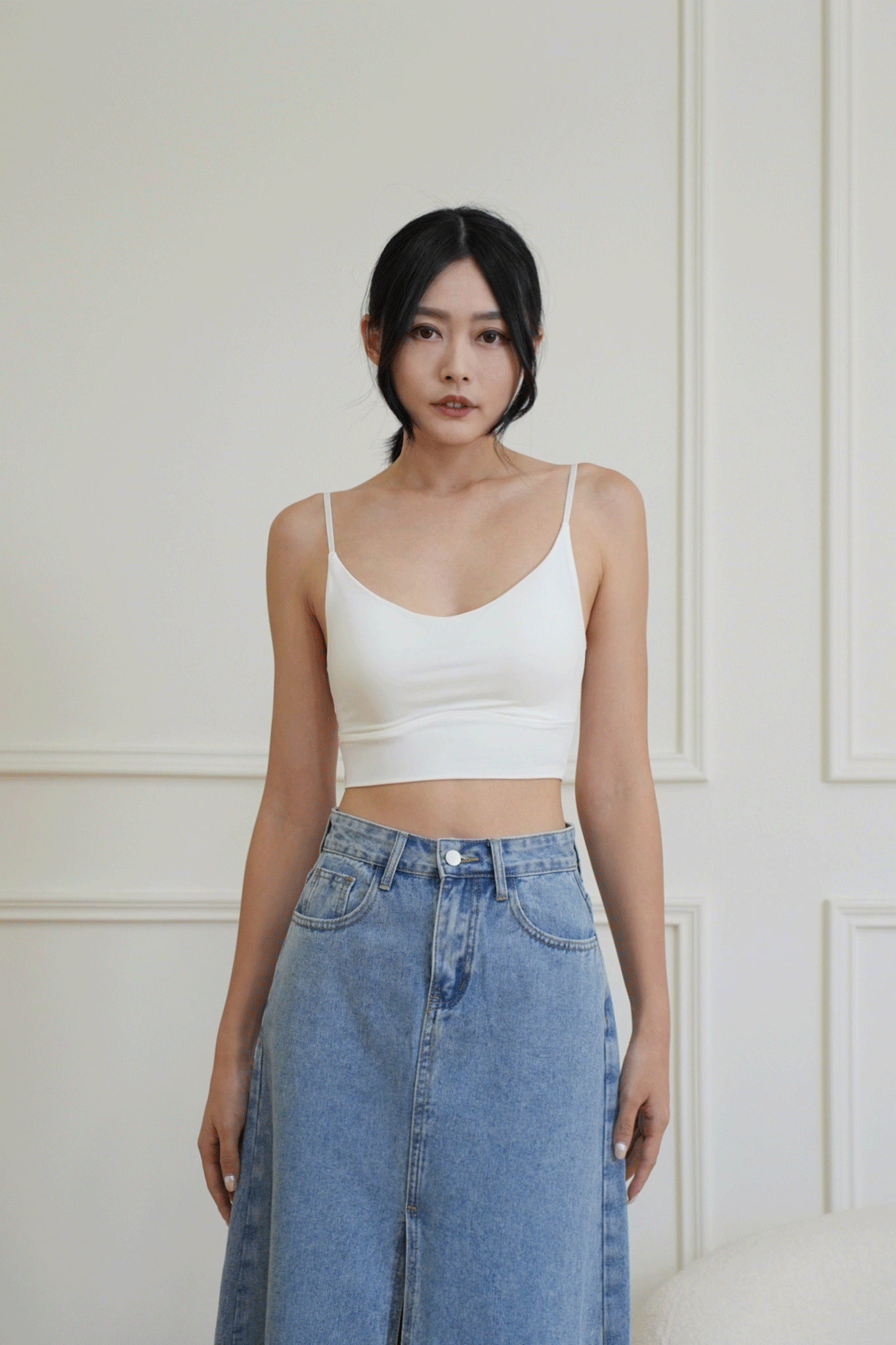 雲感冰絲短版美背BRA TOP