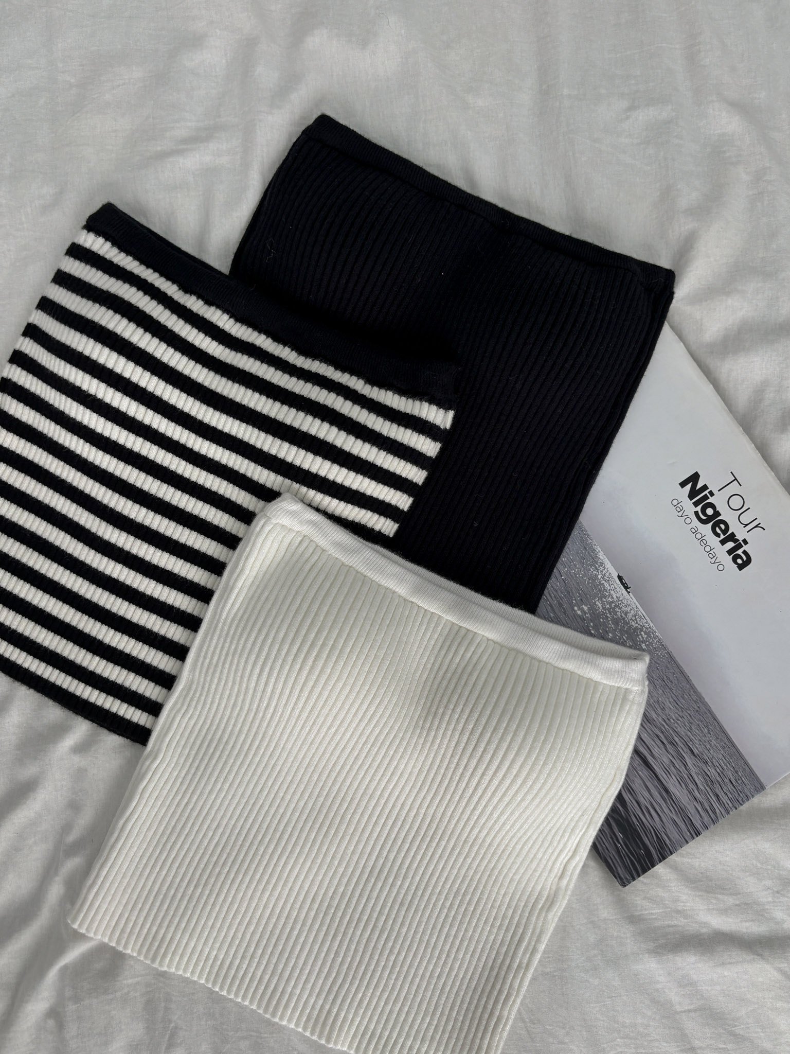 針織平口BRA上衣