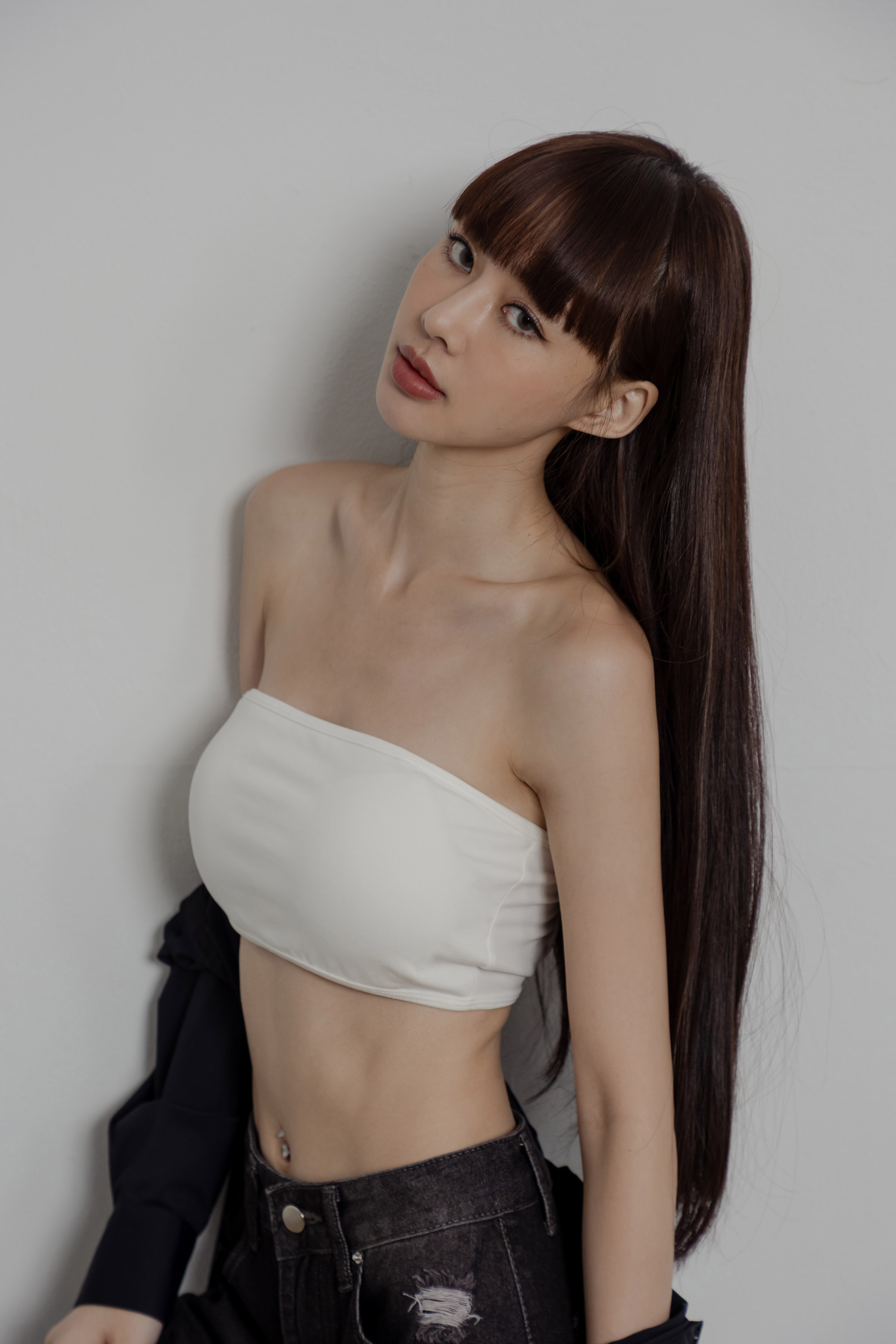 彈力內搭平口BRA TOP