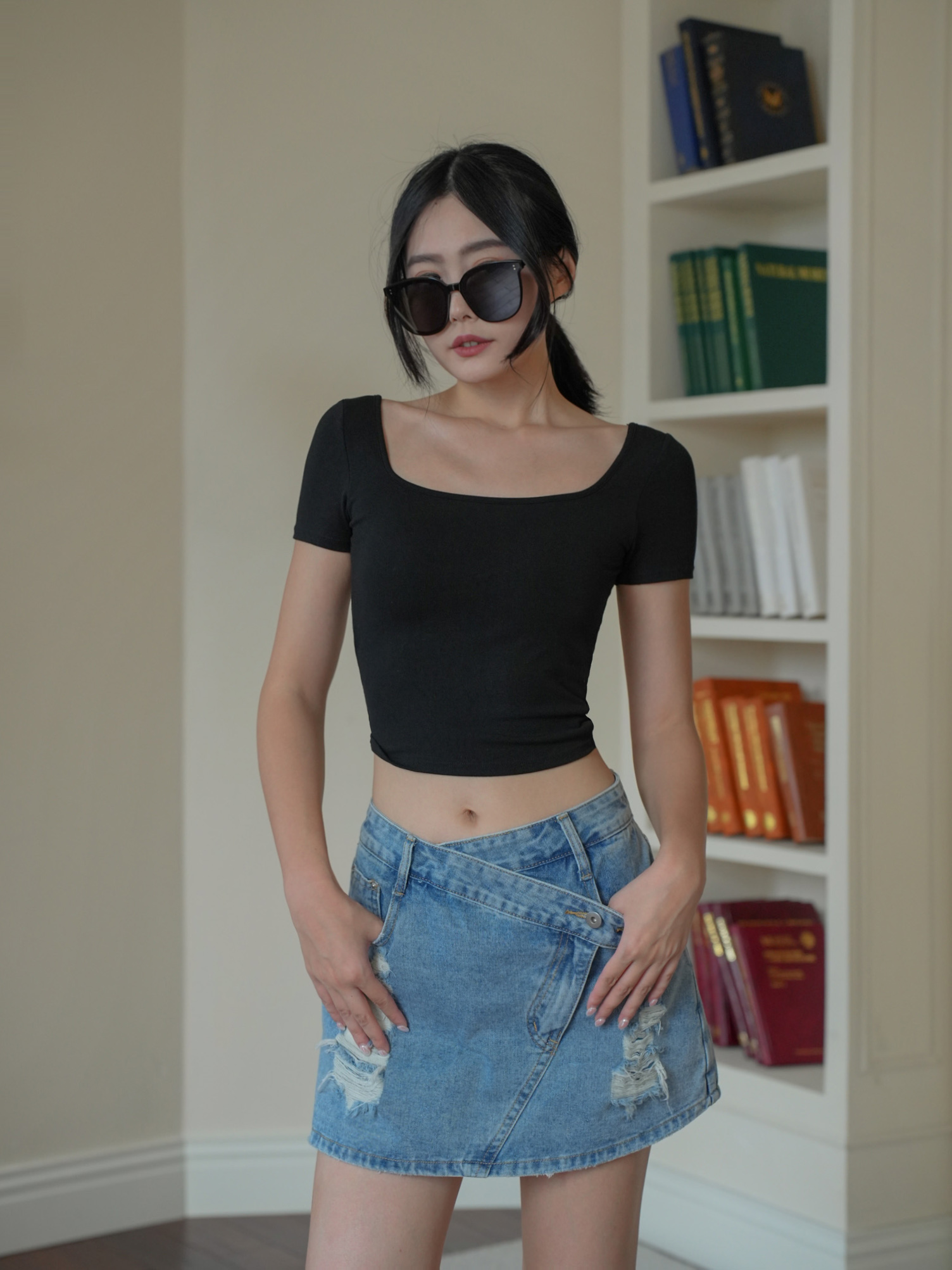 美背短袖BRA TOP
