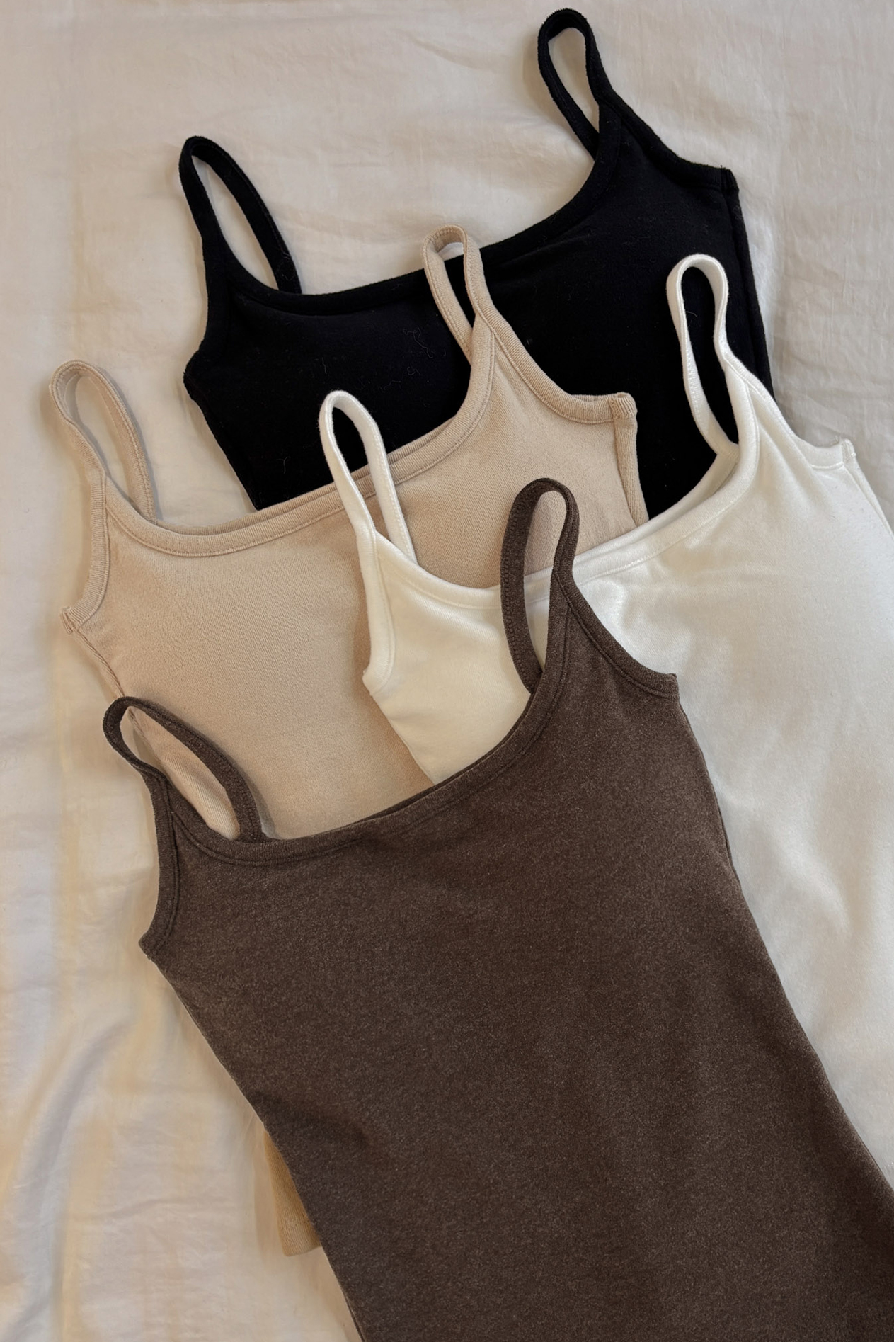 保暖磨毛細肩BRA TOP