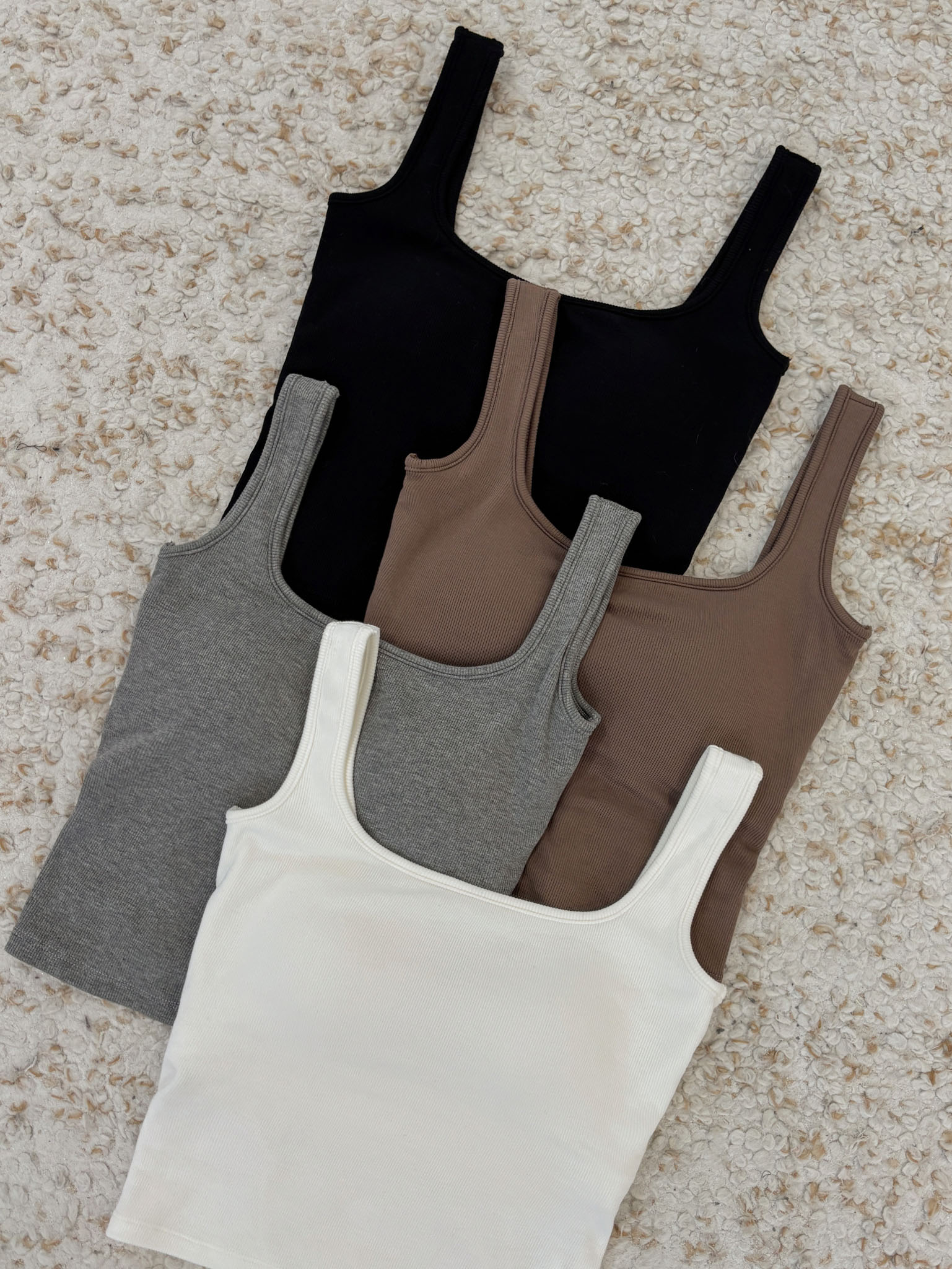 保暖內磨毛方領BRA TOP