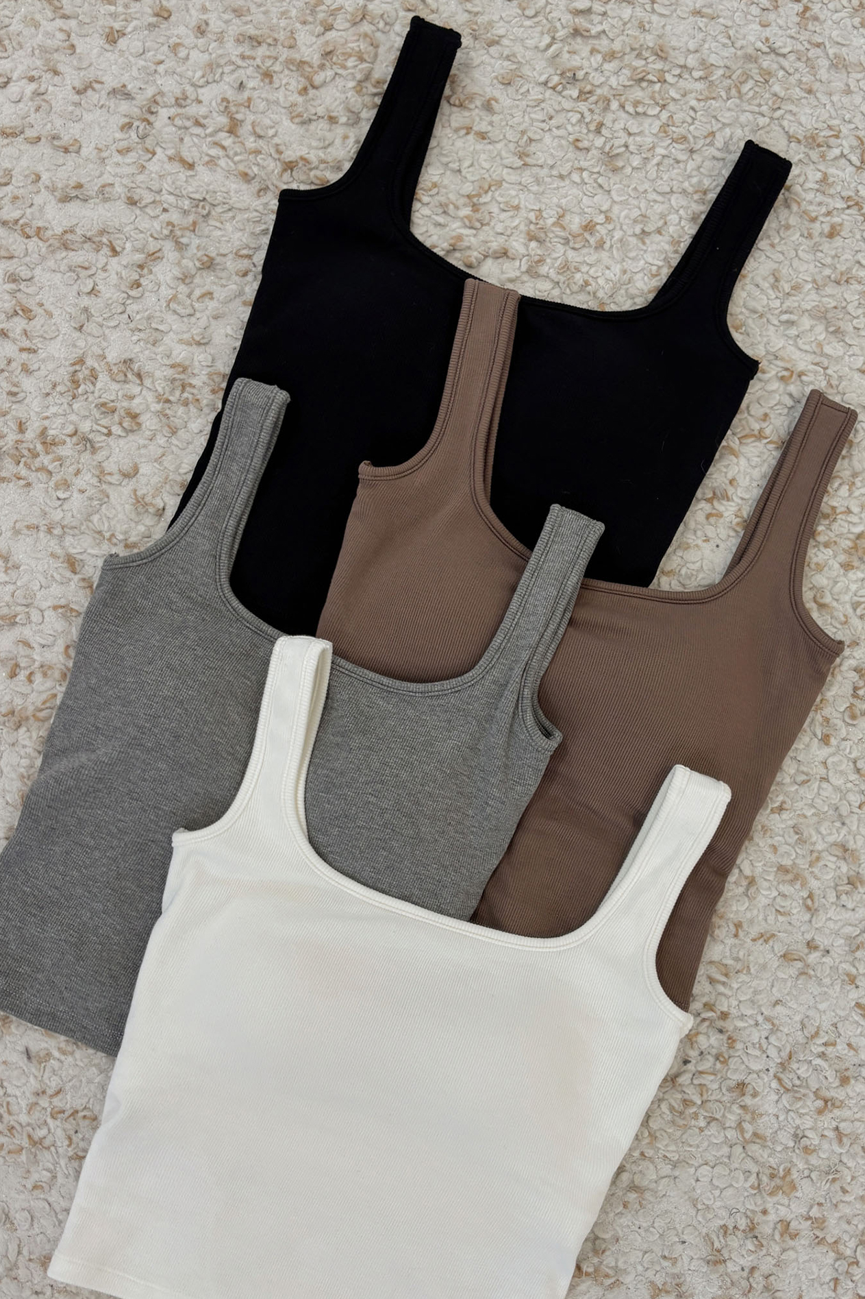 保暖內磨毛方領BRA TOP
