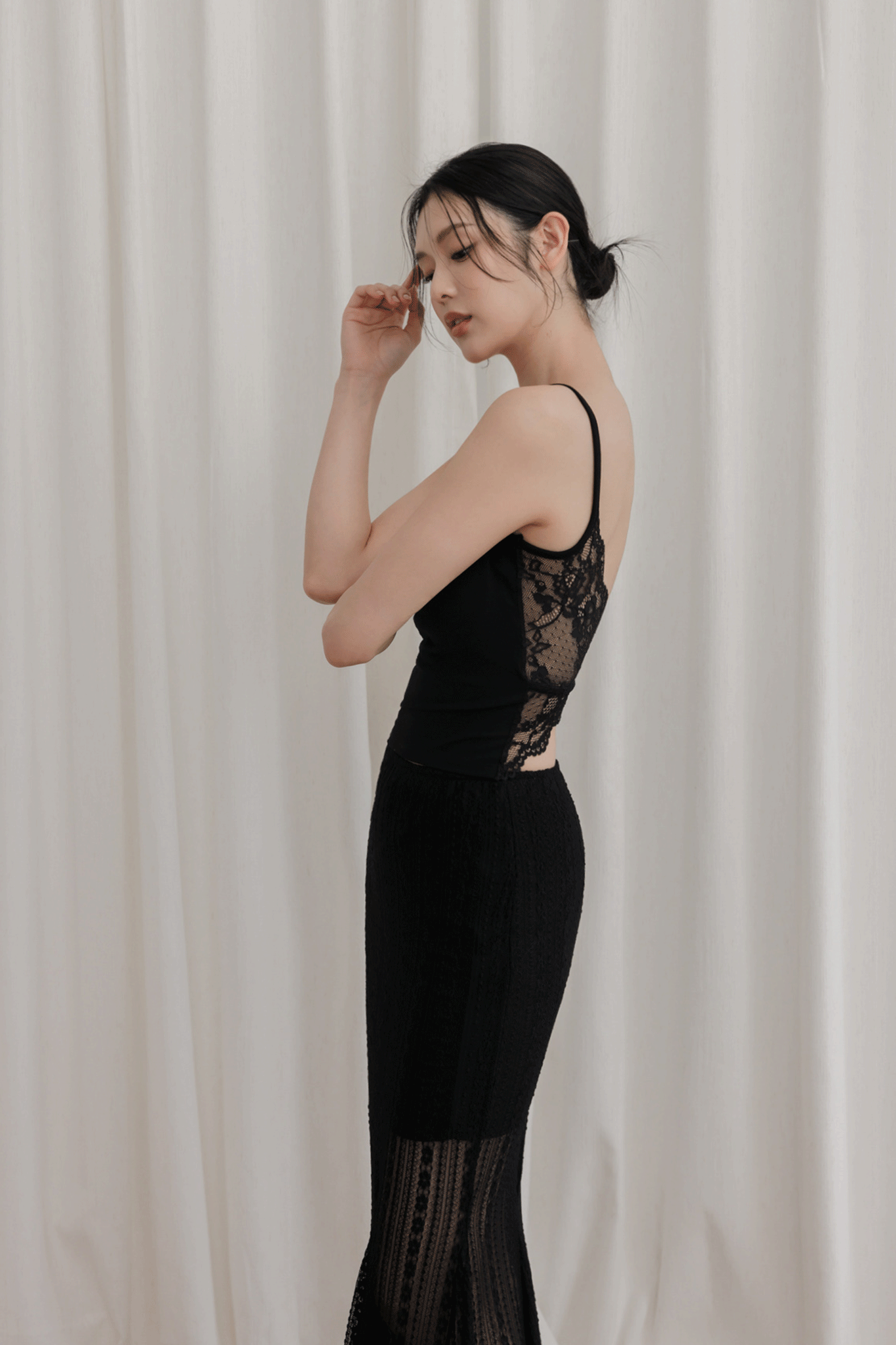 美背蕾絲細肩BRA TOP