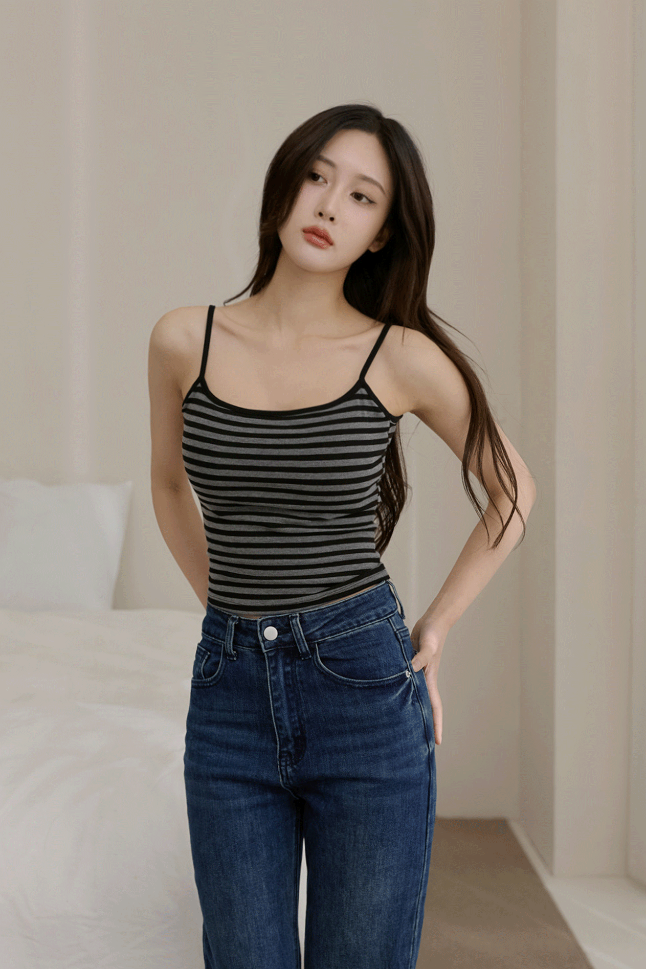 大U美背細肩BRA TOP