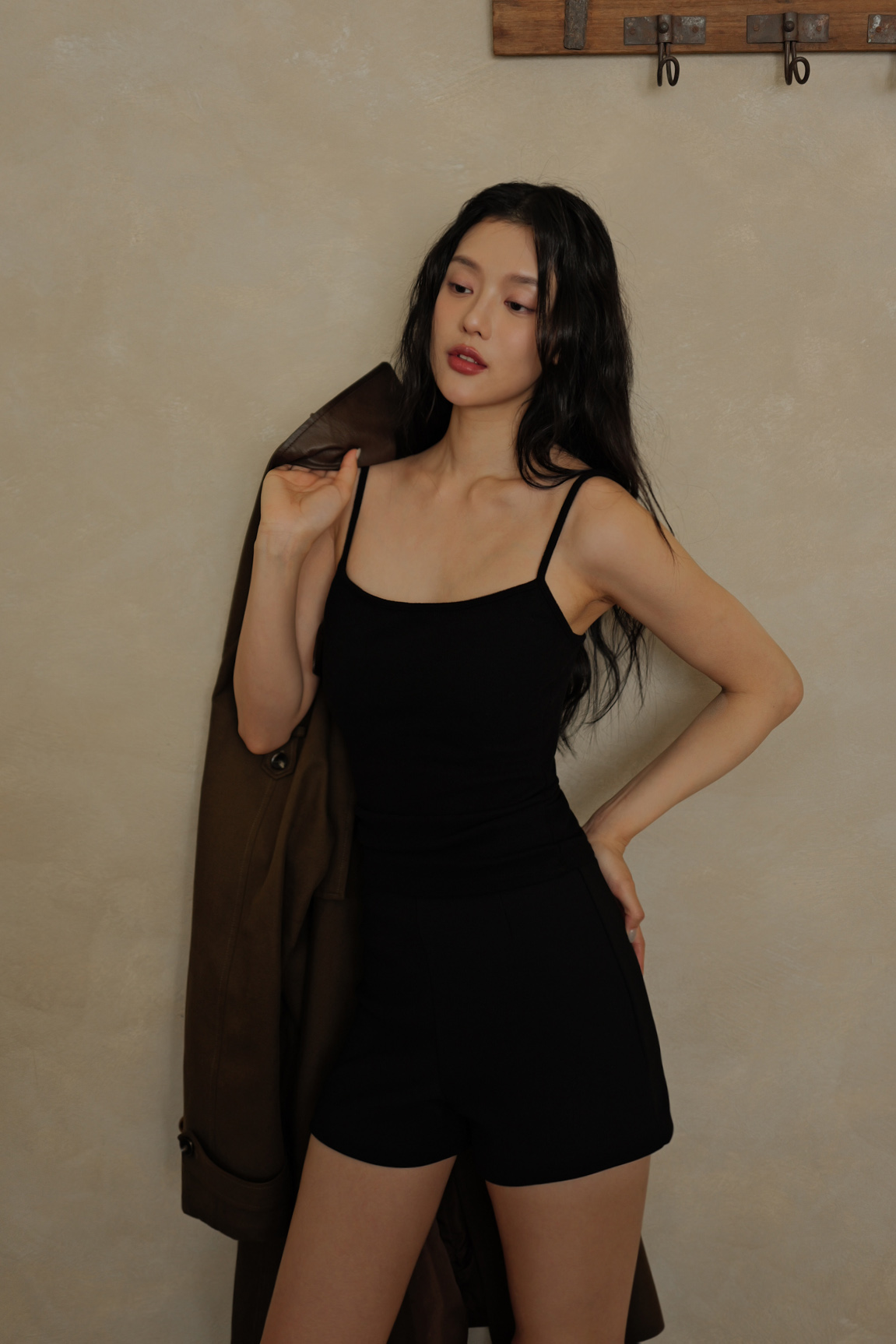 保暖雙面磨毛細肩BRA TOP