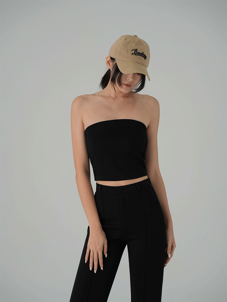 彈力空氣棉平口BRA上衣