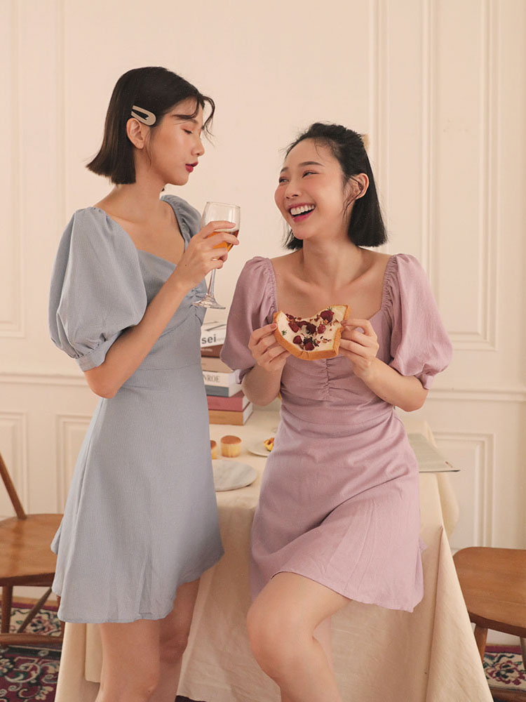 氣質小格紋洋裝