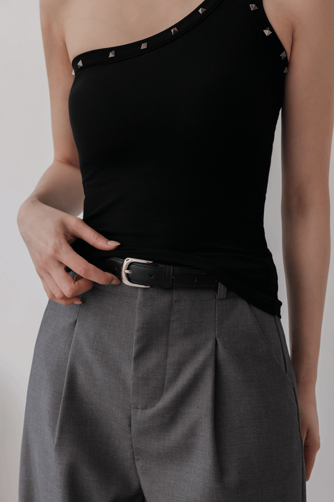 時髦百搭簡約皮帶