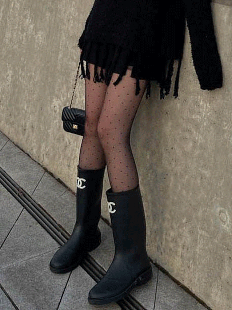 韓國透膚長腿絲襪