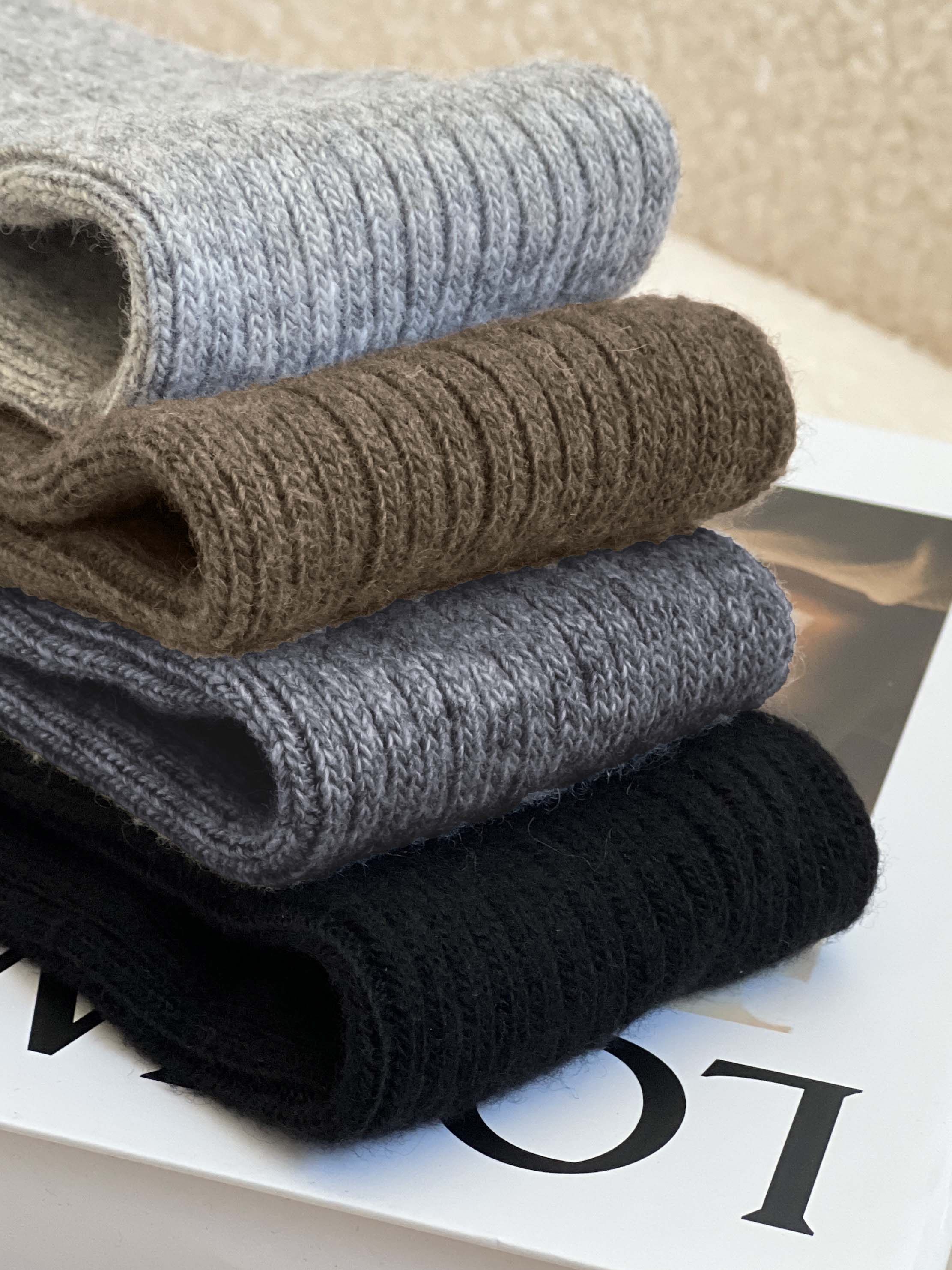 韓國羊毛兩穿大腿襪